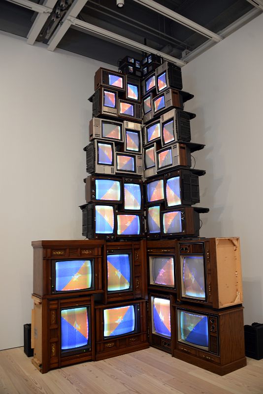 61 V-yramid - Nam June Paik 1982 Whitney Museum Of American Art New York City